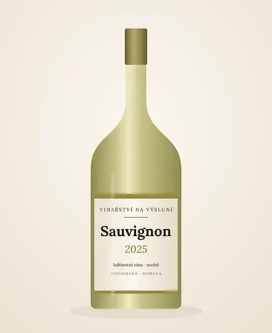 Sauvignon 2025, kabinetní víno