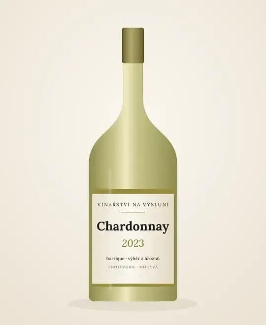 Chardonnay barrique 2023, výběr z hroznů