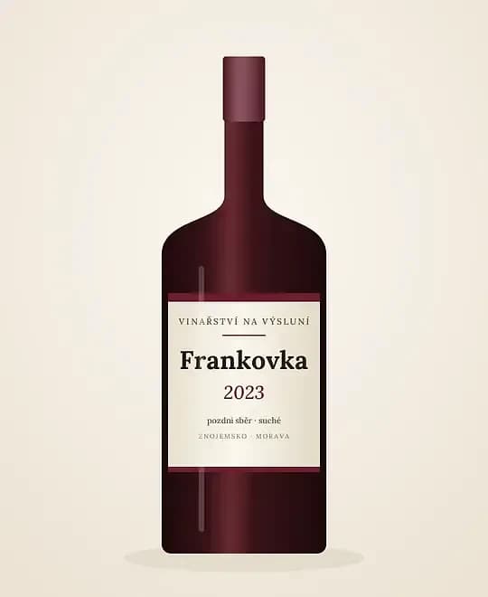 Frankovka 2023, pozdní sběr – obrázek 3