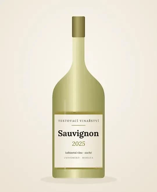 Sauvignon 2025, kabinetní víno – obrázek 2
